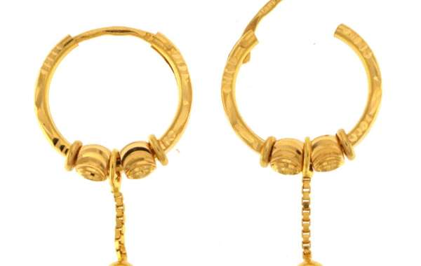 Luxurious Elegance: Adorning Your Style with 22ct Gold Hoop Earrings