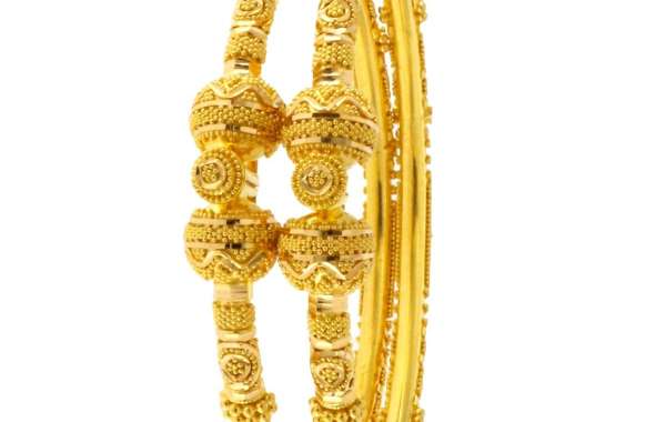 Unveiling Timeless Beauty: The Allure of Real Gold Bangles