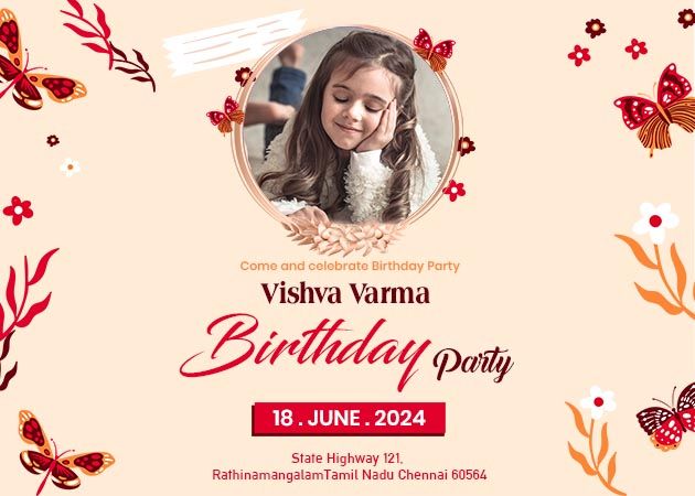 birthday invitation party template