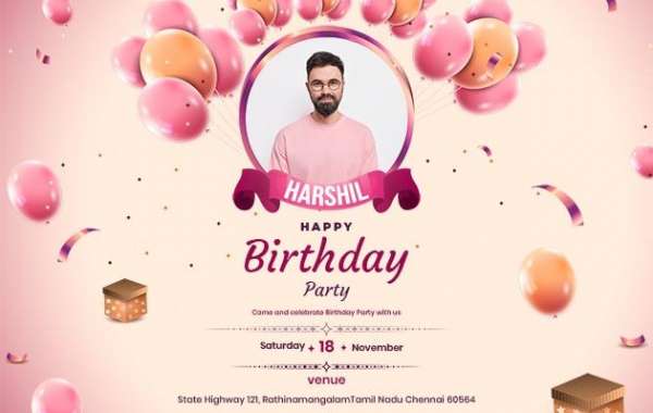 Best Birthday Invitation Party Template