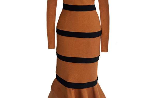 Elevate Your Style with the Stunning Cascade Camel Dress