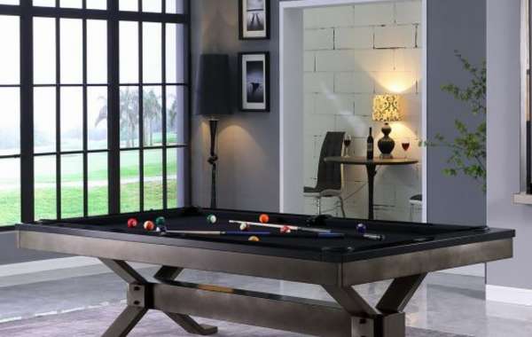 Upgrade Your Game Room with a Plank and Hiding Pool Table