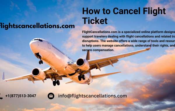 How to Cancel Flight Ticket