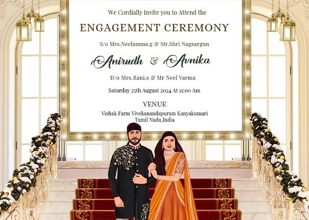 engagement invitation