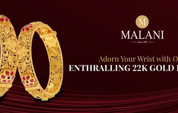 Elegance of Gold Bangle Bracelets at Malani Jewelers