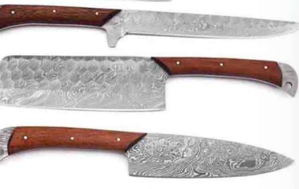 Elevate Your Cooking Experience with a Damascus Steel Knife Set