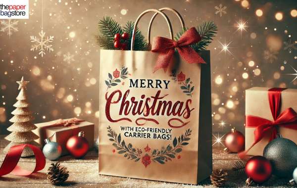 Discover the Magic of Coloured Paper Bags and Christmas Carrier Bags from Thepaperbagstore