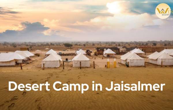 Desert Camp In Sam Sand Dunes