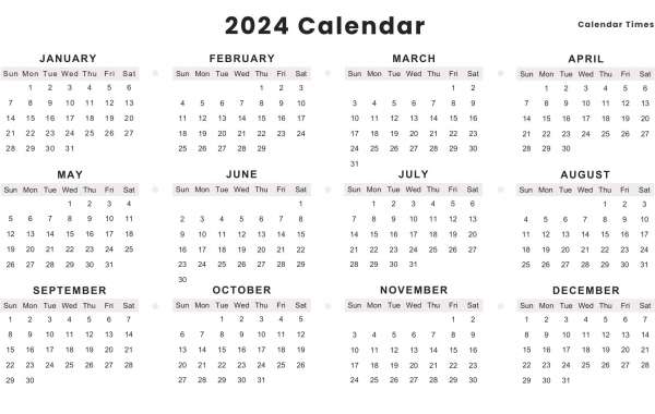 2024 Calendar UK: Your Guide to a Productive Year