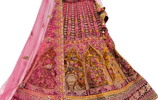 Wedding Lehenga for the Bride: Shop Premium Fabrics Online