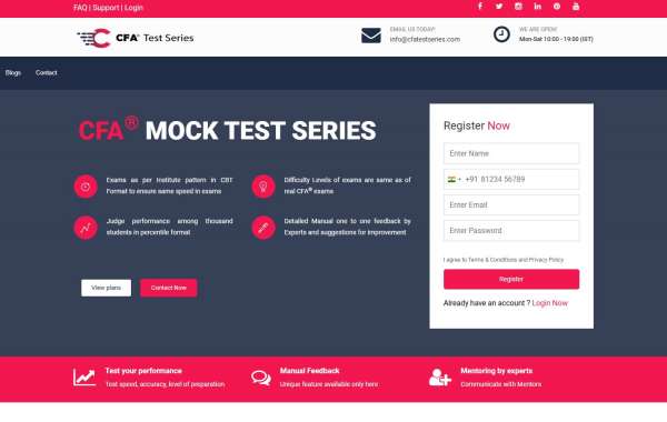 Achieve CFA Level 1 Success with Our Reliable Mock Test Series and Study Resources