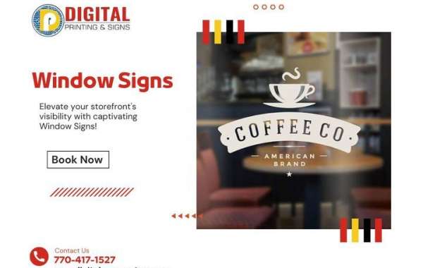 Window Signs Graphics in Duluth, GA: Enhance Your Business Visibility