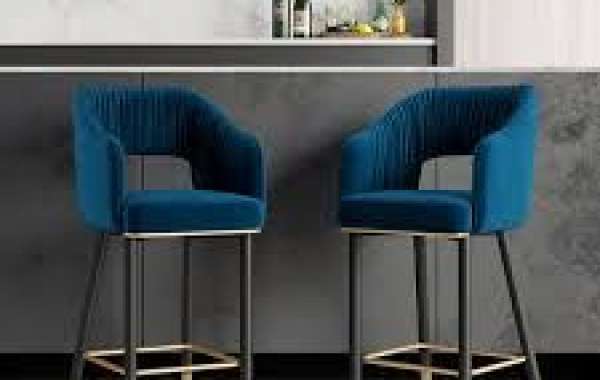 The Perfect Blend Velvet Bar Stools Comfort Glamour Space