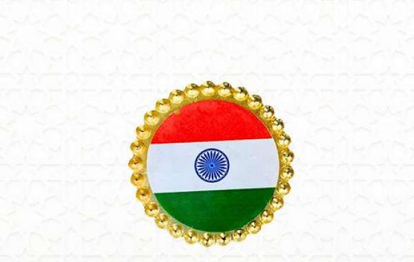 Patriotic Fashion: Indian Flag Badges and Brooch Pins