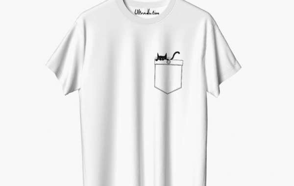 Purr-fectly Stylish: The Charm of Cat Pocket T-Shirts