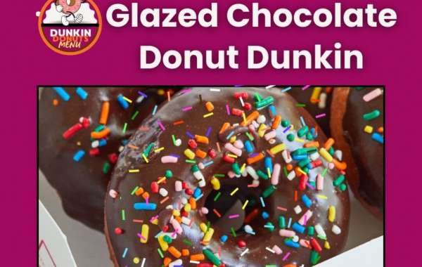 Glazed Chocolate Donut: A Sweet Delight from Dunkin Donuts