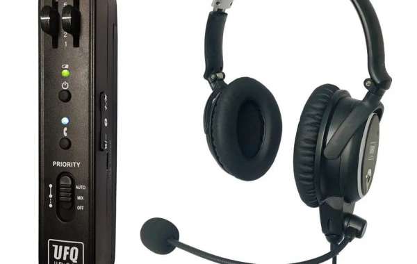 The Ultimate Comfort and Clarity: UFQ Aviation Headset