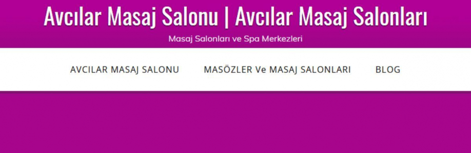 Avcılar Masaj & Spa Salonu Cover Image