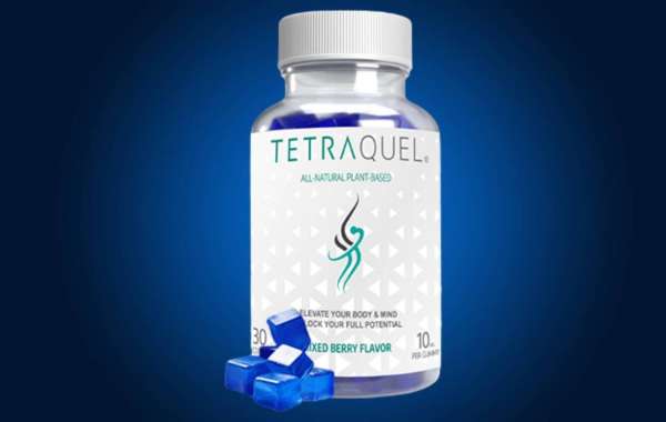 What are the primary ingredients in Tetraquel Gummies?