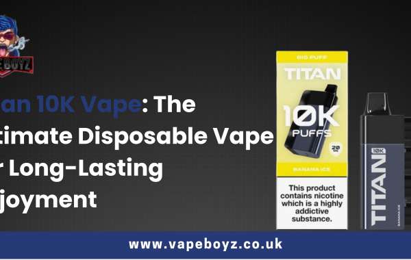 Titan 10K Vape: The Ultimate Disposable Vape for Long-Lasting Enjoyment