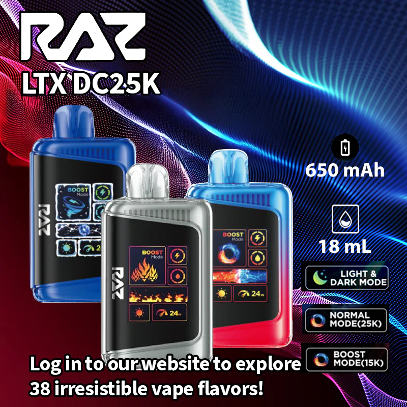 RAZ LTX 25K Disposable Vapes