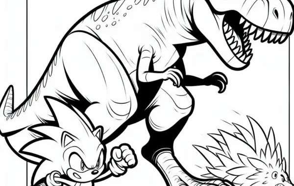 Sonic Coloring Pages – A Creative Gateway for Aspiring Young Artists