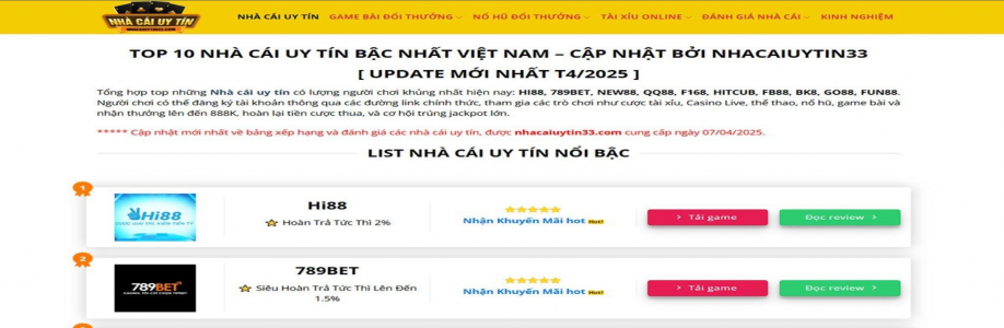 Nhà Cái Uy Tín Cover Image