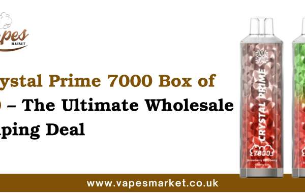 Crystal Prime 7000 Box of 10 – The Ultimate Wholesale Vaping Deal