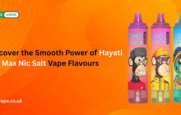 Discover the Smooth Power of Hayati Pro Max Nic Salt Vape Flavours