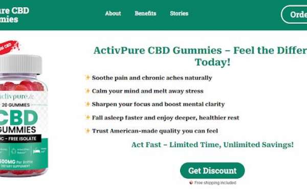 Activpure CBD Gummies "Official Website": Customer Reviews [Updated Price]