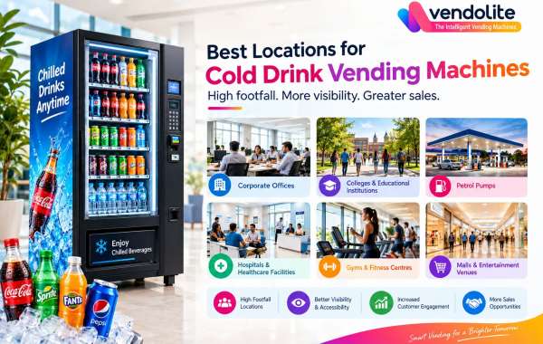 Cold Drink Vending Machines: Placement Guide for High-Footfall Sites