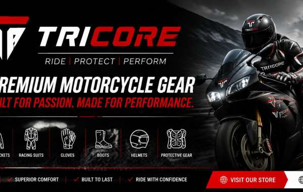 TriCore: Premium Motorcycle Leather Jackets for Riders